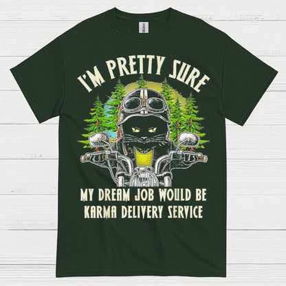Karma Delivery Service Humor T Shirt