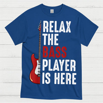 Relax Bass Player T Shirt