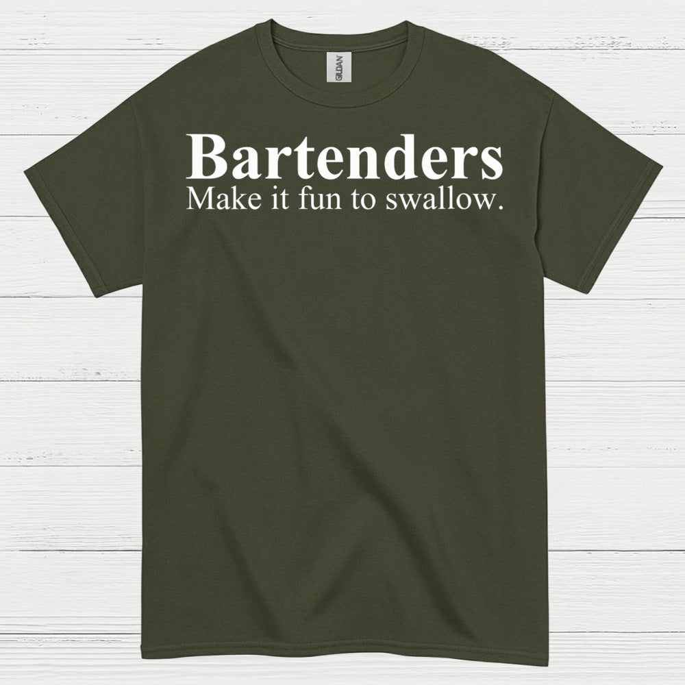 Bartenders Make It Fun Humor T Shirt