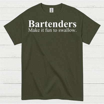 Bartenders Make It Fun Humor T Shirt