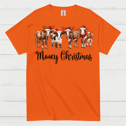Mooey Christmas Cow T Shirt
