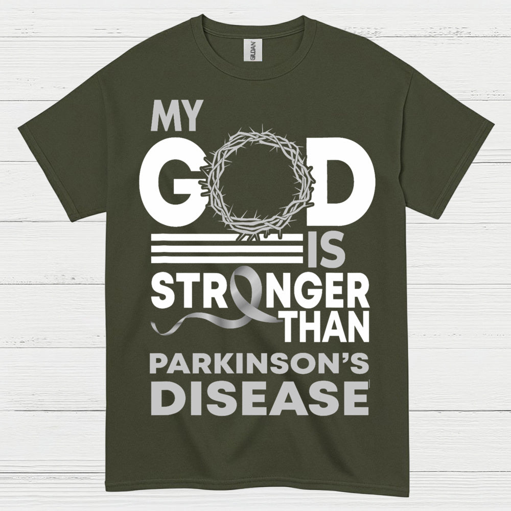 My God Is Stronger Parkinsons Faith T Shirt
