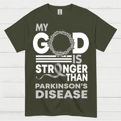 My God Is Stronger Parkinsons Faith T Shirt