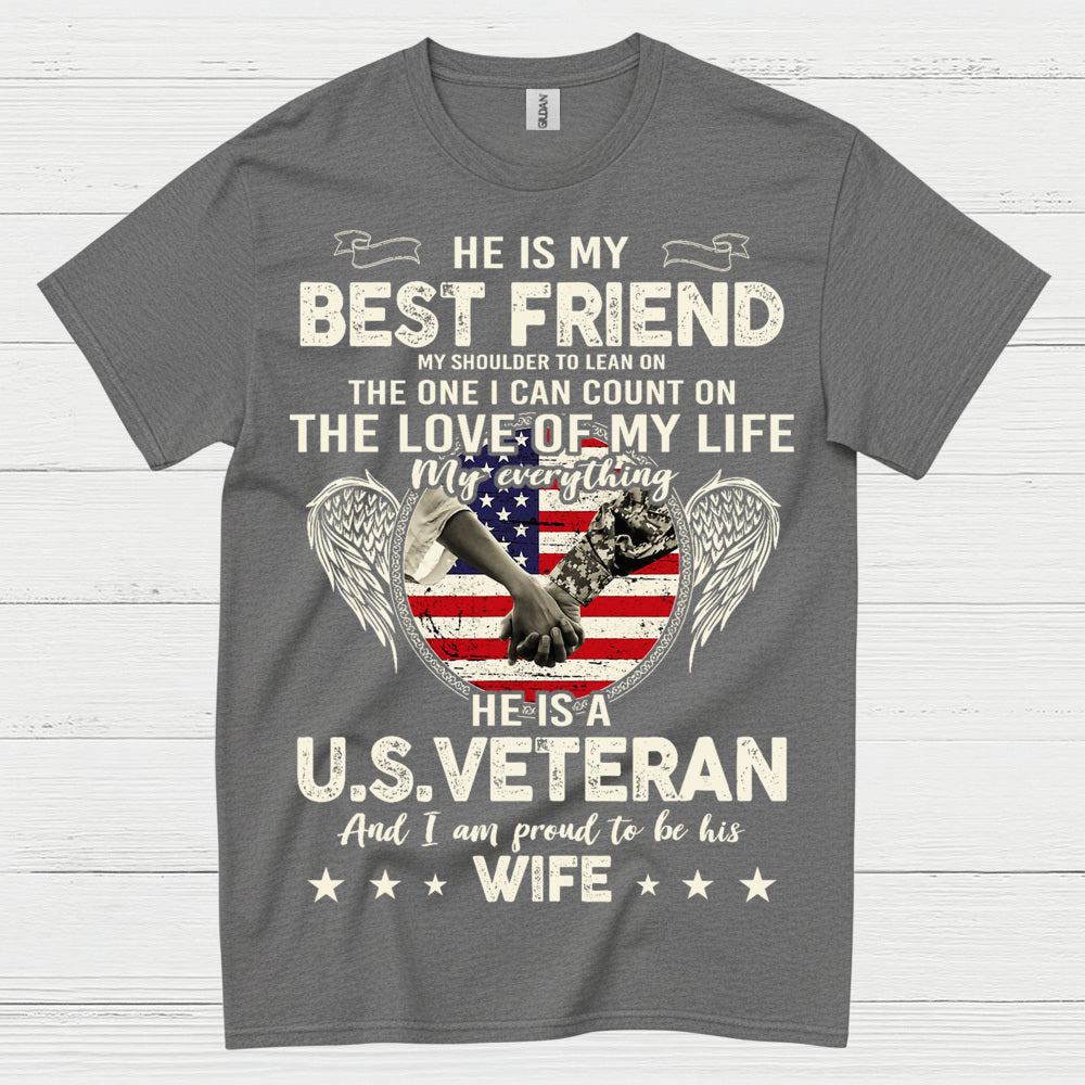 Proud Veteran Wife T-Shirt