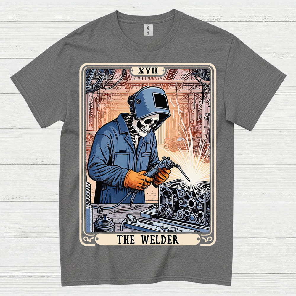 The Welder Tarot Card T Shirt