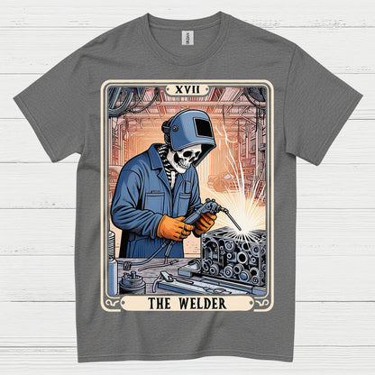The Welder Tarot Card T Shirt