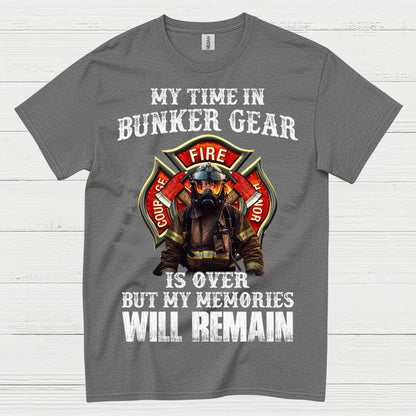 Retired Firefighter Memories T Shirt