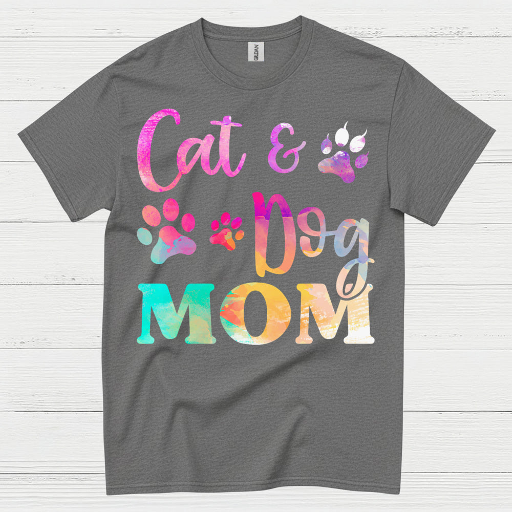 Cat And Dog Mom T Shirt