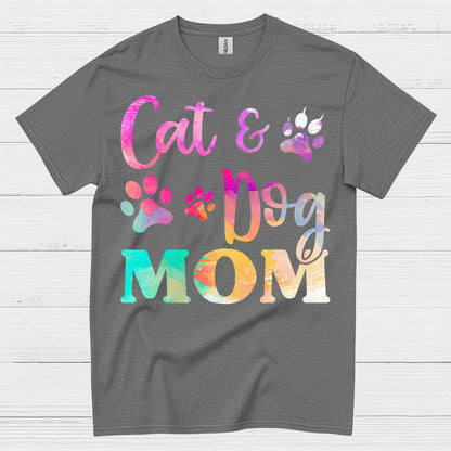 Cat And Dog Mom T Shirt