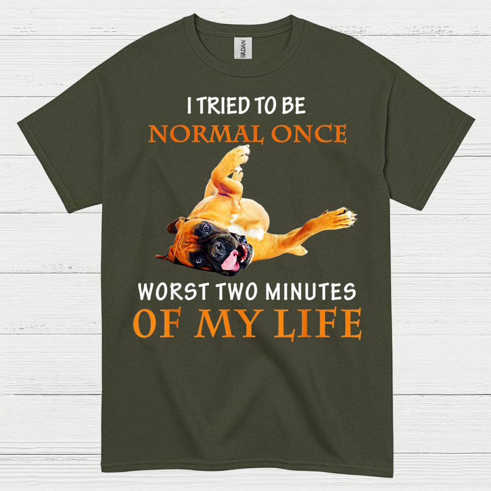 Worst Two Minutes Boxer T Shirt