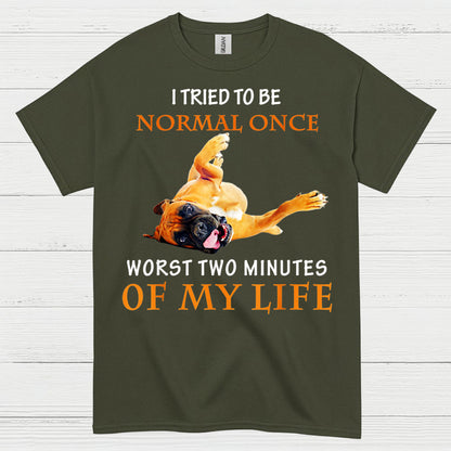 Worst Two Minutes Boxer T Shirt