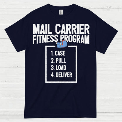 Mail Carrier Fitness Program T Shirt