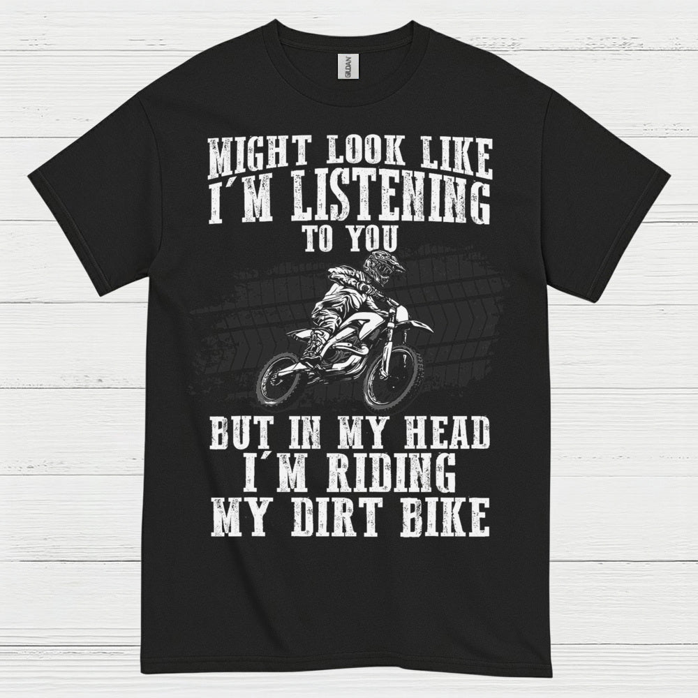 Funny Dirt Bike Mind Riding T Shirt