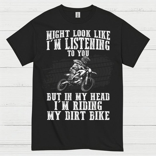 Funny Dirt Bike Mind Riding T Shirt