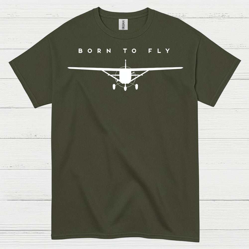 Born To Fly Pilot T Shirt