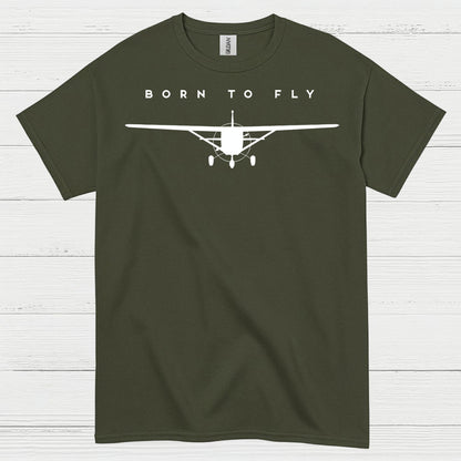 Born To Fly Pilot T Shirt