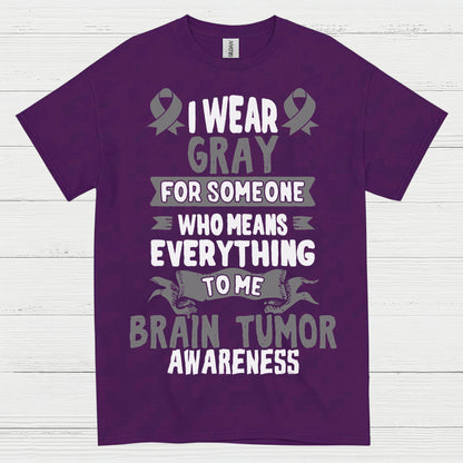 I Wear Gray For Someone Special T Shirt