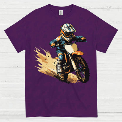 Motocross Action Rider Graphic T Shirt