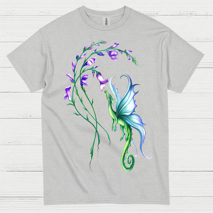Floral Fairy Dragon T Shirt