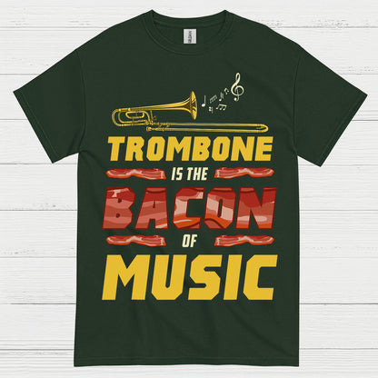 Trombone Bacon Music T Shirt