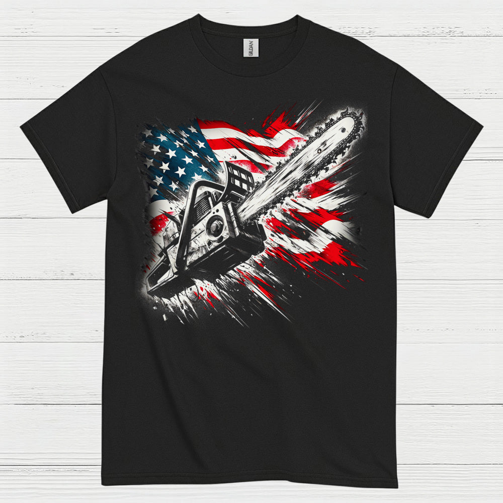 American Chainsaw Patriot T Shirt