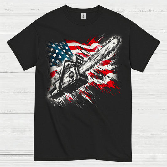 American Chainsaw Patriot T Shirt