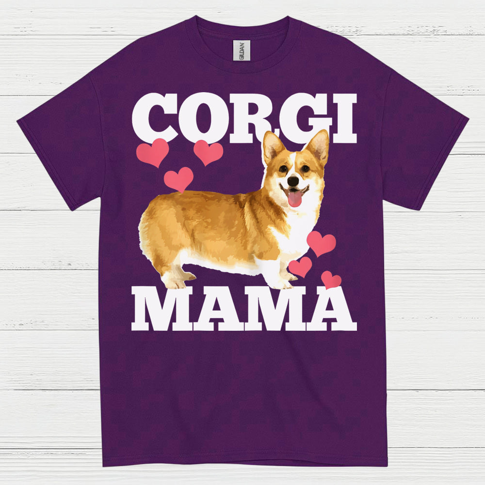 Corgi Mama Love T Shirt