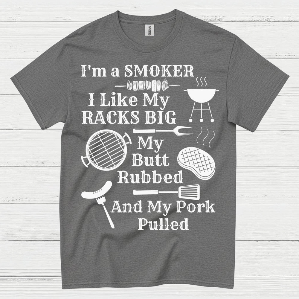 Smoker Racks Big Pork Pulled T Shirt