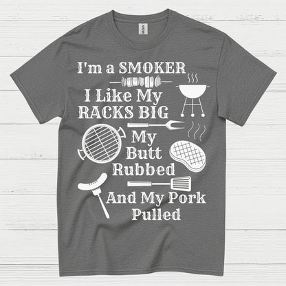 Smoker Racks Big Pork Pulled T Shirt