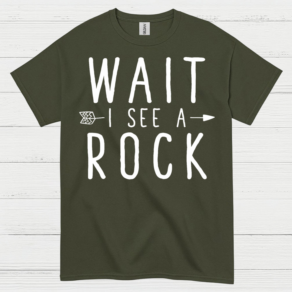 Wait I See A Rock Geology T Shirt