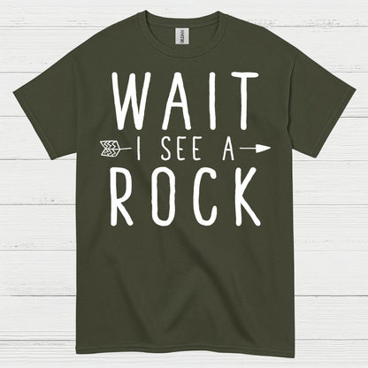 Wait I See A Rock Geology T Shirt