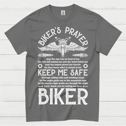 Biker’s Prayer Keep Me Safe T Shirt