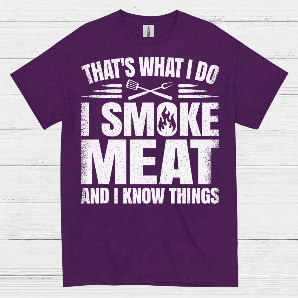 BBQ Master Smoke Meat T Shirt