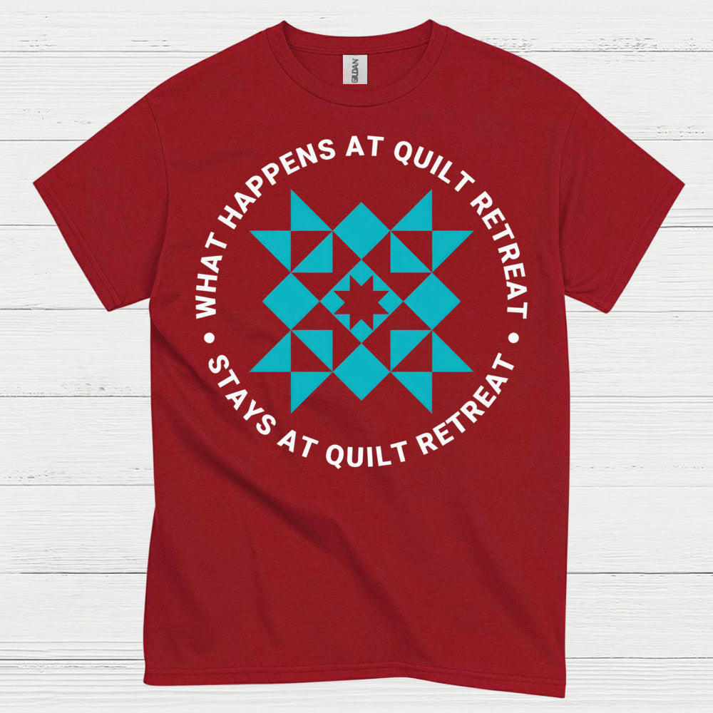 Quilt Retreat Rules Humor T Shirt