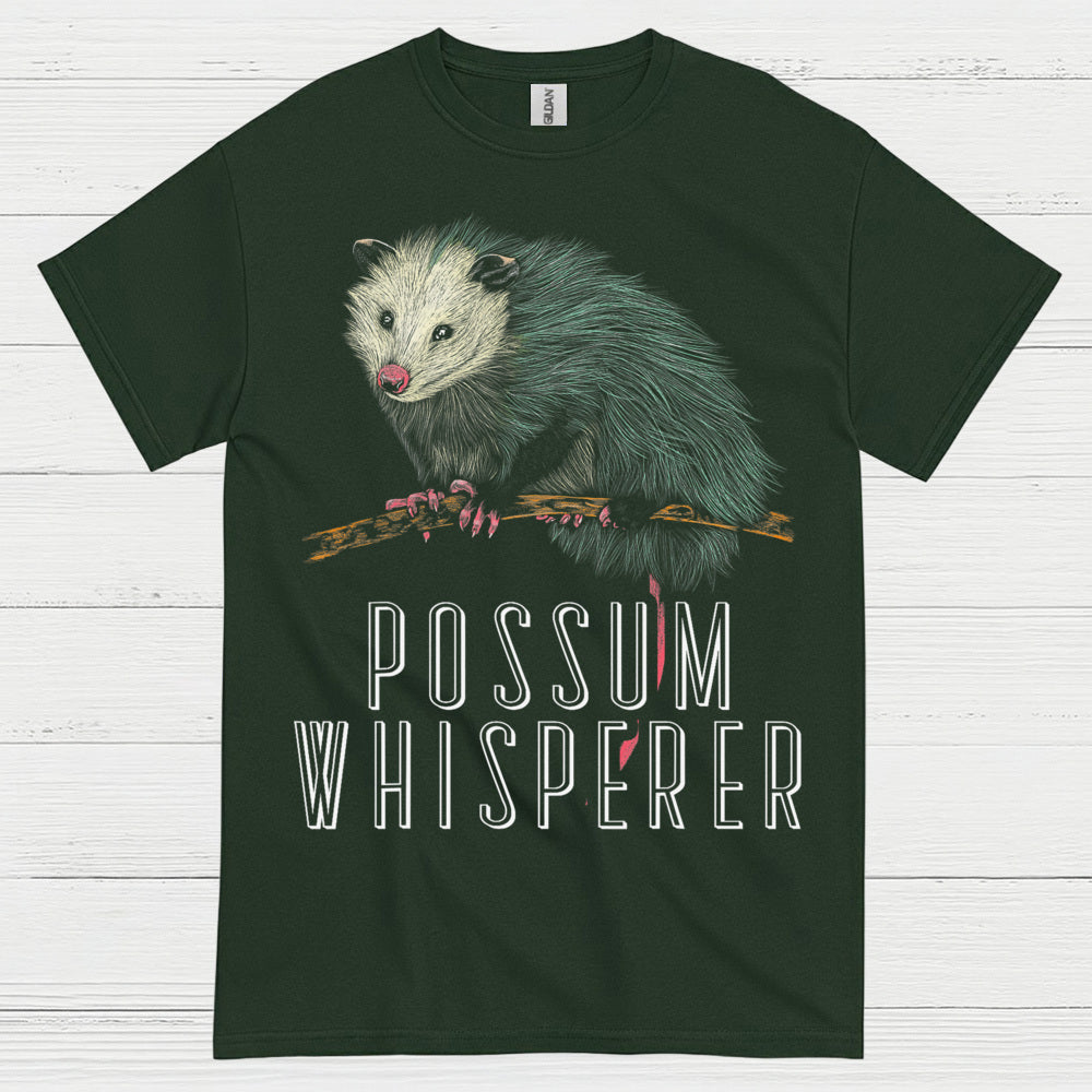 Possum Whisperer Wildlife Humor T Shirt