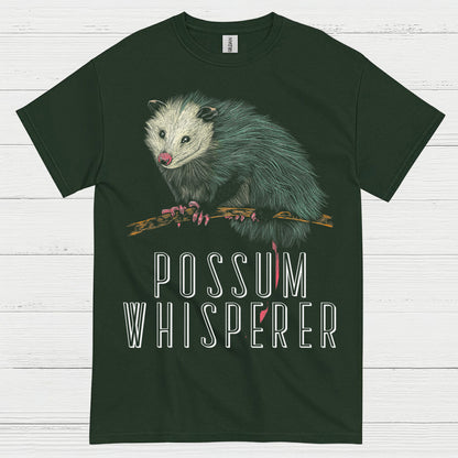 Possum Whisperer Wildlife Humor T Shirt