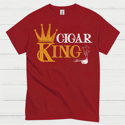 Cigar King Crowned Cigar T Shirt