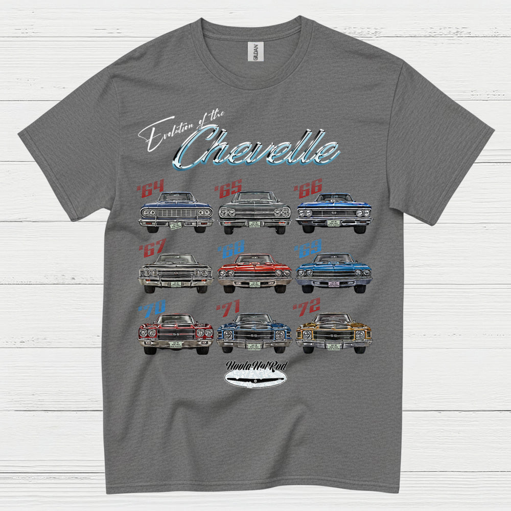 Evolution Of The Chevelle T Shirt