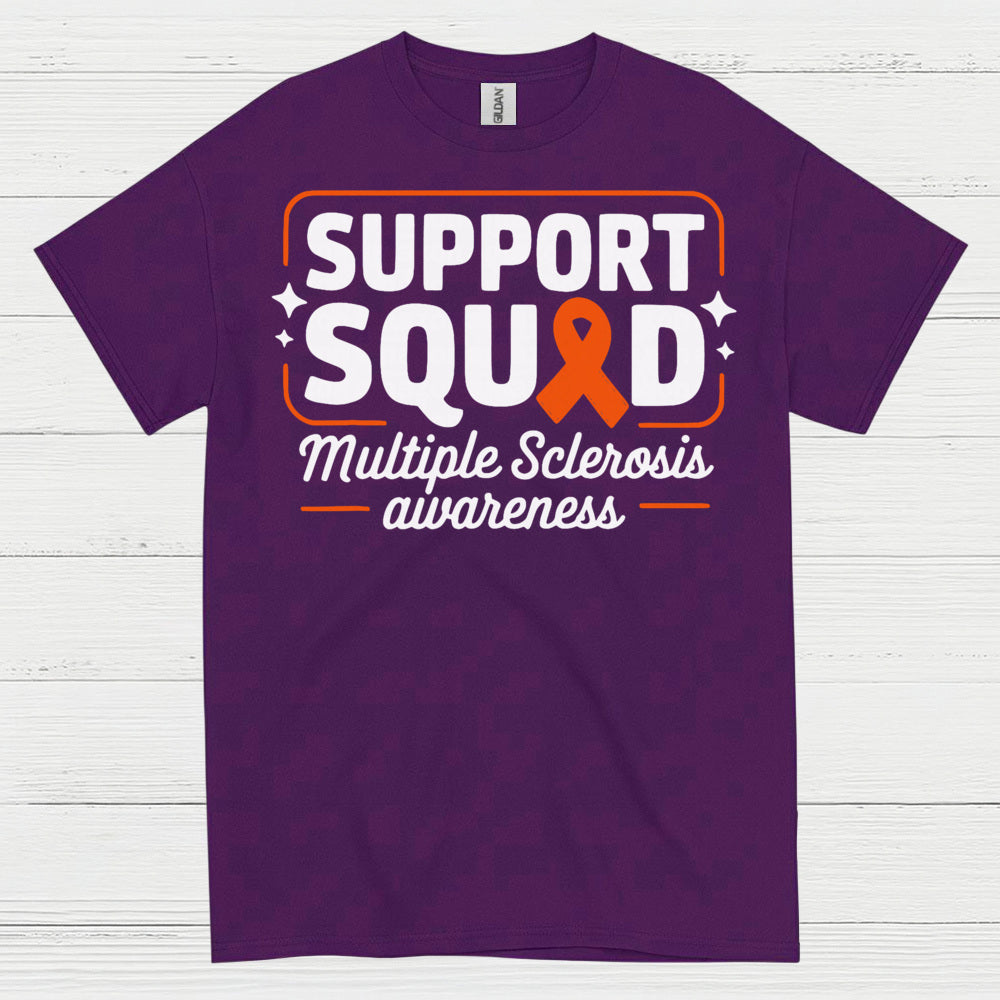 Support Squad Multiple Sclerosis T Shirt