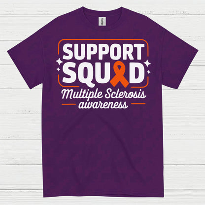 Support Squad Multiple Sclerosis T Shirt