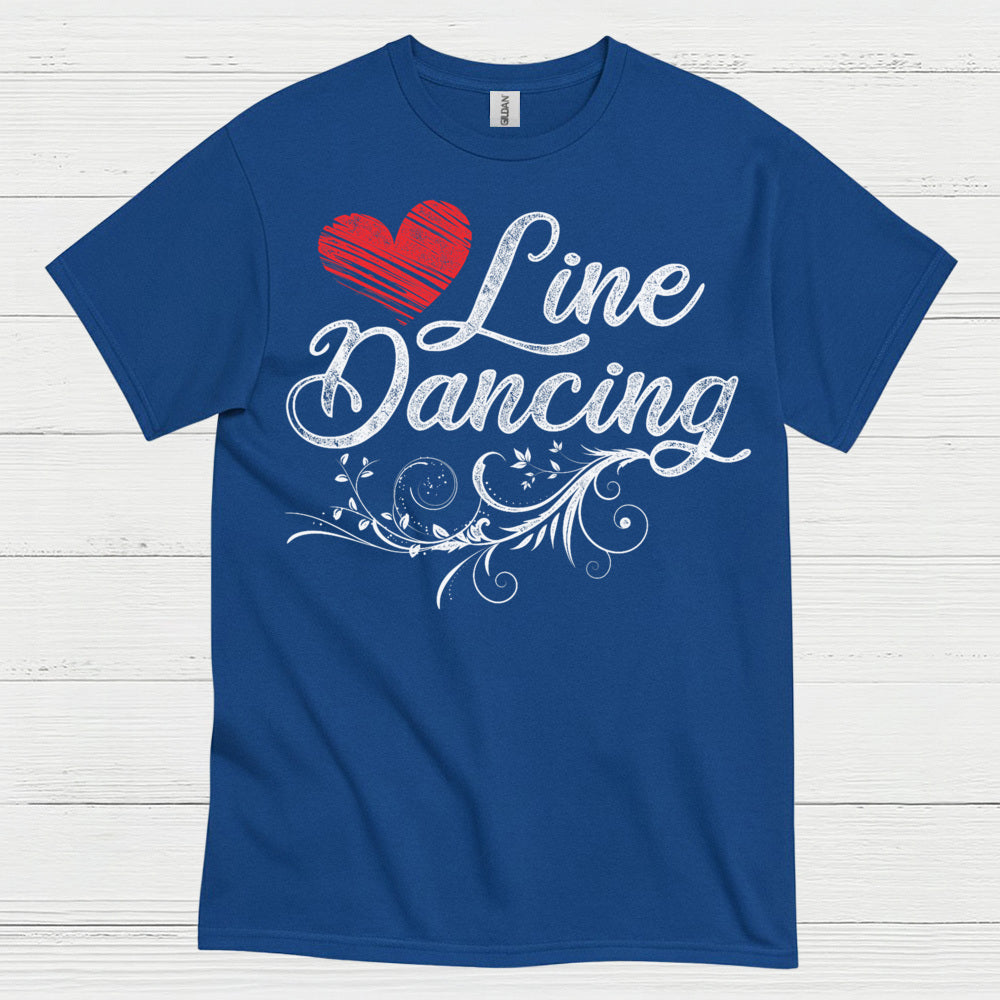 Love Line Dancing Country T Shirt