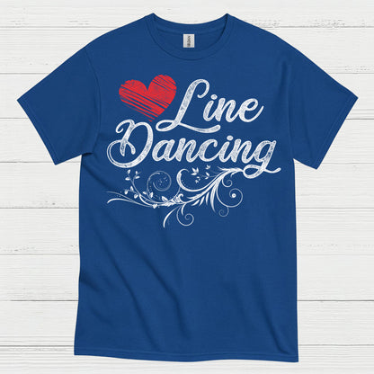 Love Line Dancing Country T Shirt