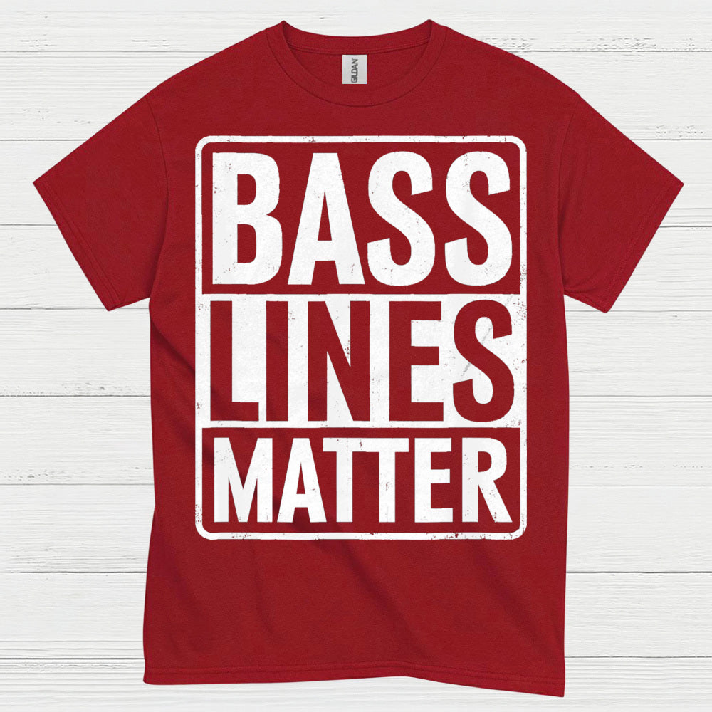 Bass Lines Matter Bass T Shirt