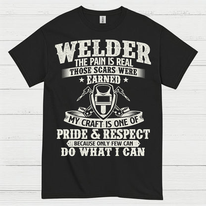 Pride And Respect Welder T Shirt