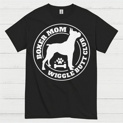 Boxer Mom Wiggle Butt Club T Shirt