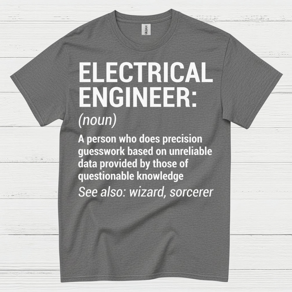 Electrical Wizard Engineer T Shirt