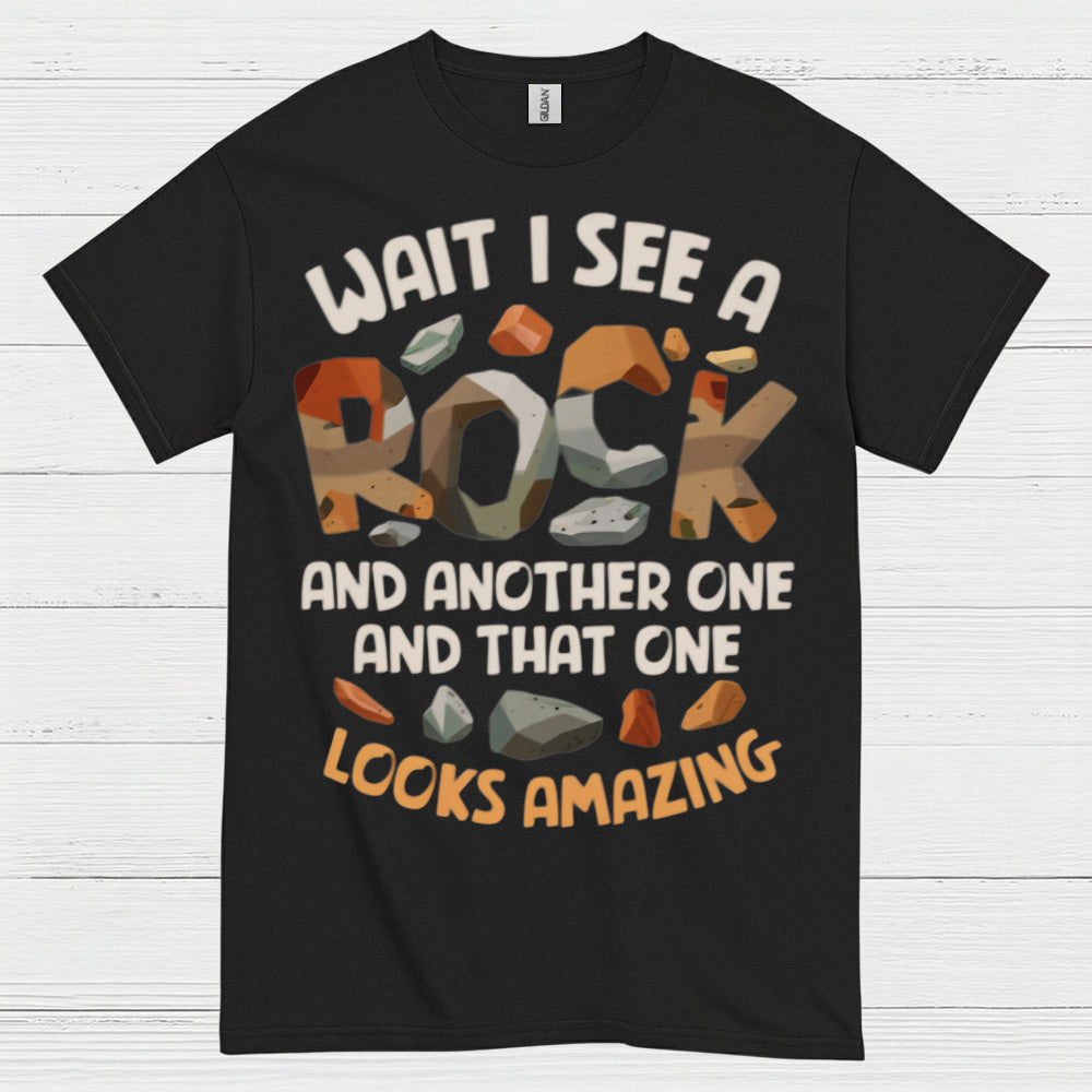 Wait I See A Rock Looks Amazing T Shirt