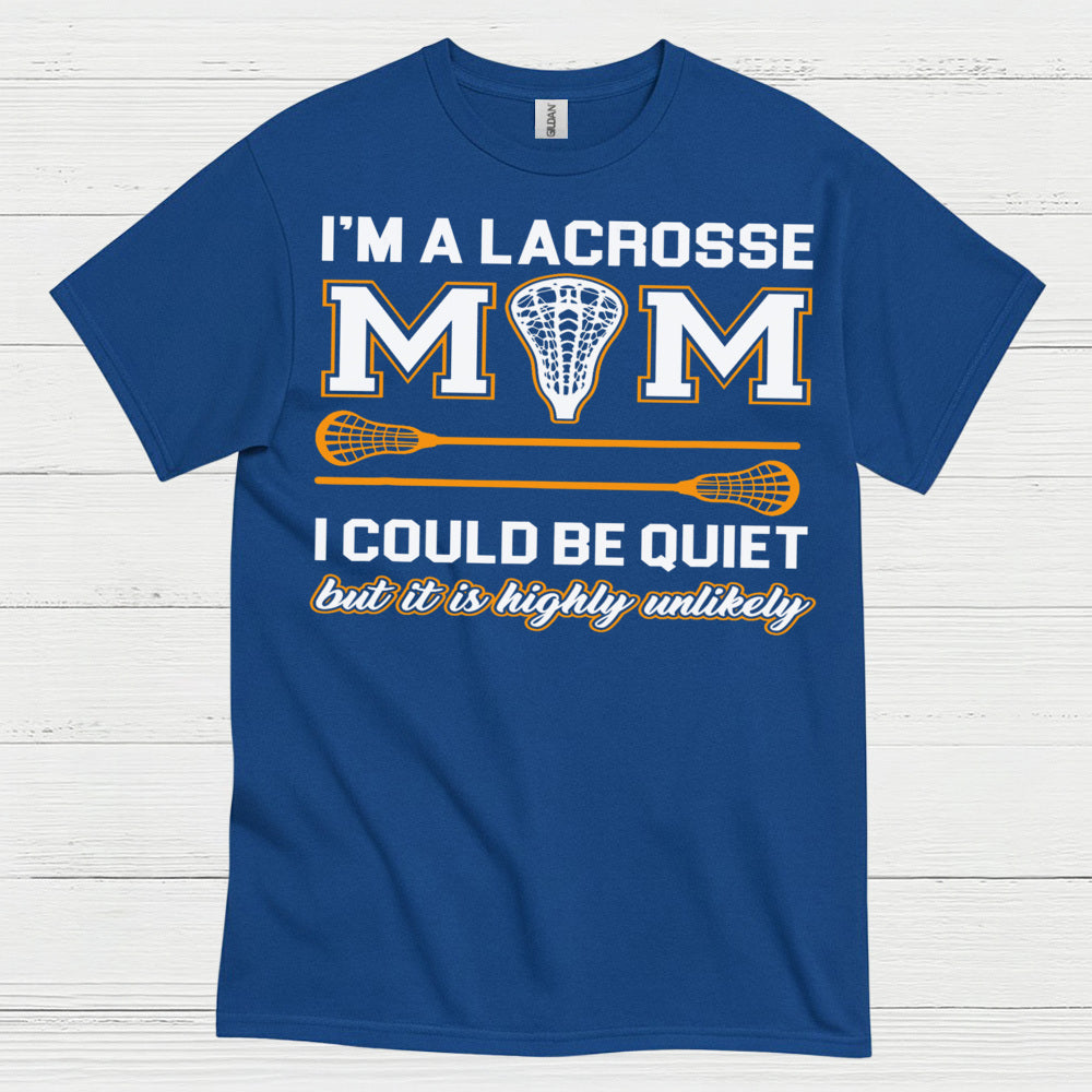 Lacrosse Mom Funny Sports T Shirt