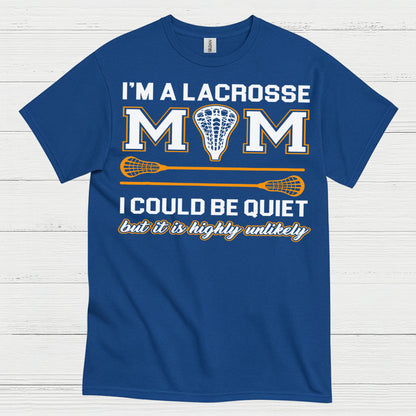 Lacrosse Mom Funny Sports T Shirt
