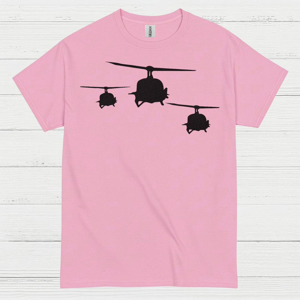Military Helicopter Formation Aviation T Shirt